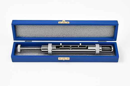 Tablet Hardness Tester (Monsanto Type) – 0-20 kg Manual Spring Gauge for Tablet Breaking Force – Chrome Plated Brass, Zero-Adjustable Scale