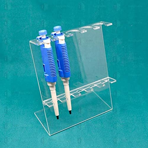MICRO PIPETTE STAND, Z TYPE, TRANSPARENT FOR 5 PIPETTES