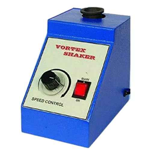 Vortex Shaker for Laboratory | Durable Mixing Equipment for Test Tubes | Efficient Hand Operated Vortex Mixer for Biology & Chemistry Labs | Reliable Laboratory