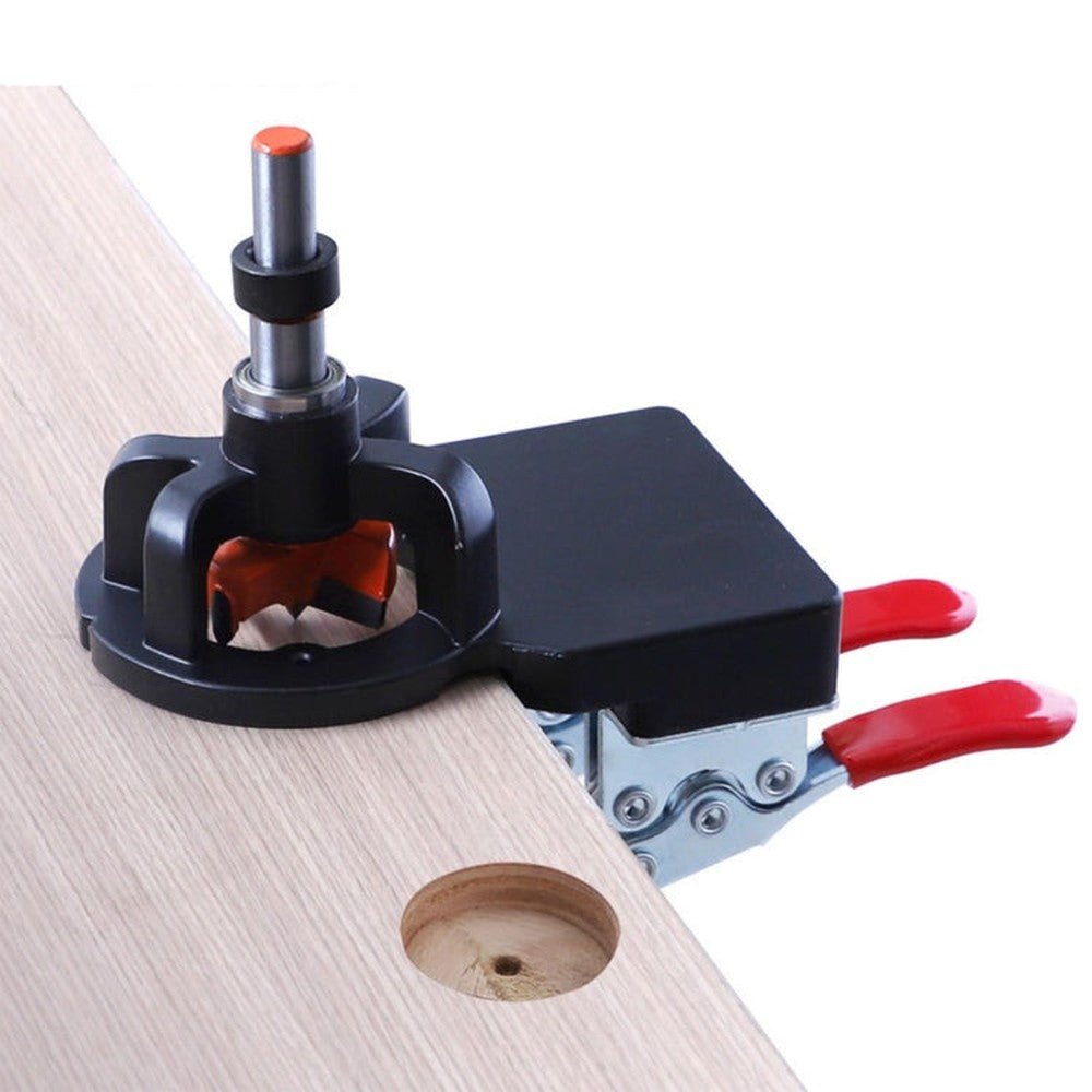 8 In 1 Aluminum Alloy 35mm Hinge Opener Hinge Punch Positioning Tool, 8 In 1 - laboratorydeal