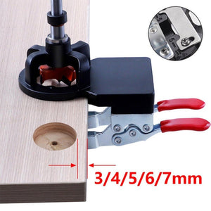 8 In 1 Aluminum Alloy 35mm Hinge Opener Hinge Punch Positioning Tool, 8 In 1 - laboratorydeal