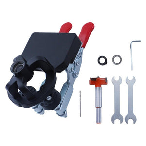 8 In 1 Aluminum Alloy 35mm Hinge Opener Hinge Punch Positioning Tool, 8 In 1 - laboratorydeal