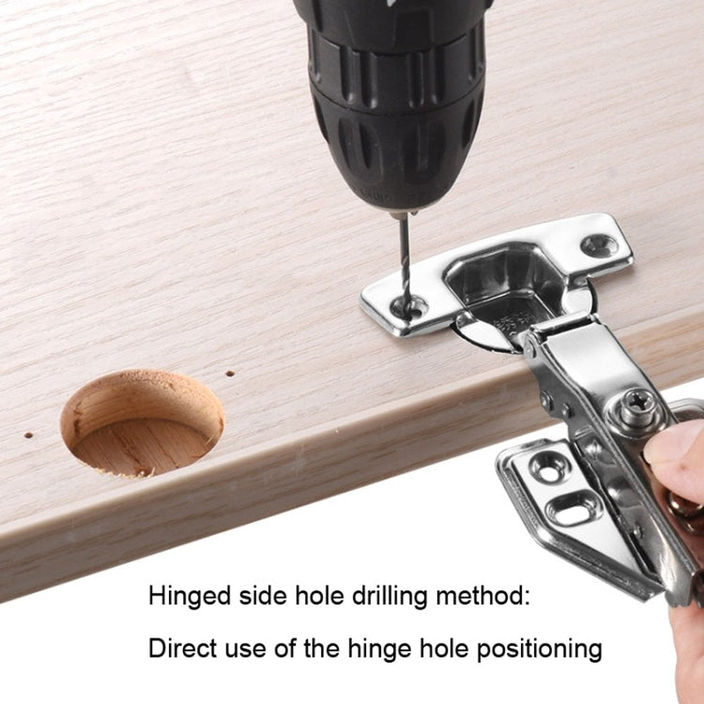 8 In 1 Aluminum Alloy 35mm Hinge Opener Hinge Punch Positioning Tool, 8 In 1 - laboratorydeal