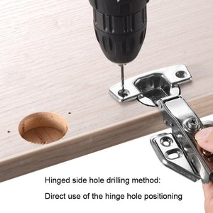 8 In 1 Aluminum Alloy 35mm Hinge Opener Hinge Punch Positioning Tool, 8 In 1 - laboratorydeal
