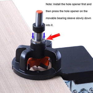 8 In 1 Aluminum Alloy 35mm Hinge Opener Hinge Punch Positioning Tool, 8 In 1 - laboratorydeal