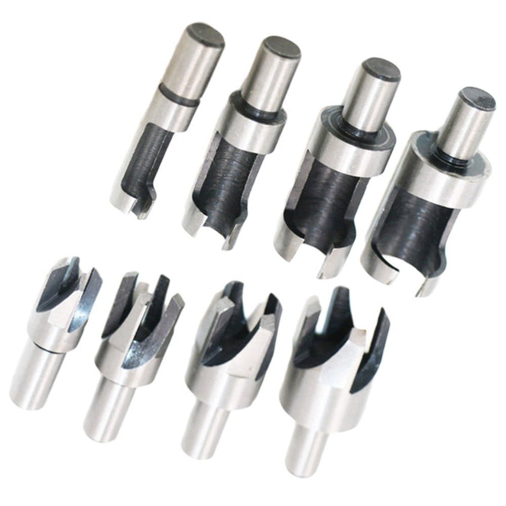 8 In 1 Carbon Steel Corkscrew Woodworking Hole Punch, 8 In 1 Corkscrew - laboratorydeal