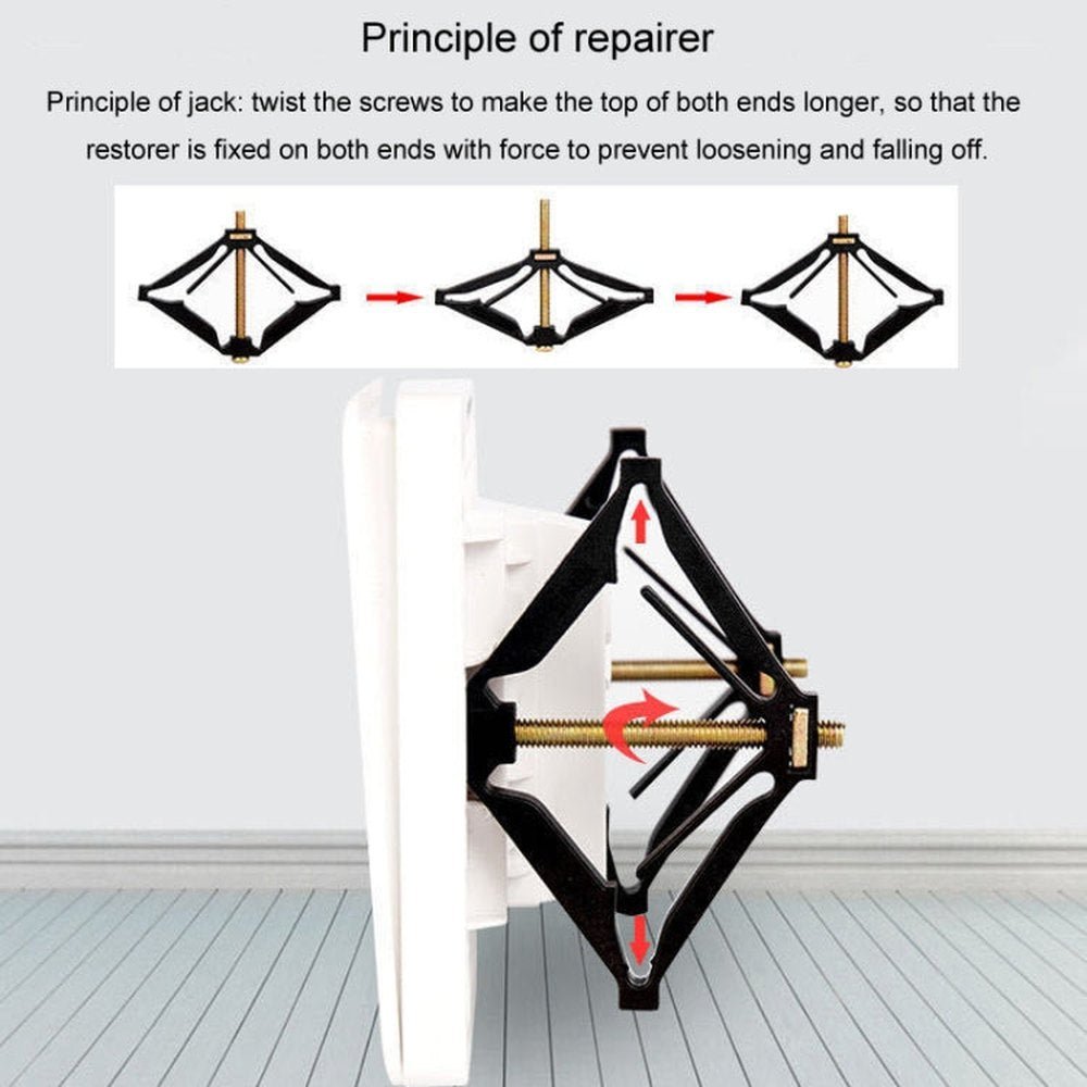 86 Type Switch Socket Concealed Box Repairer Wire Box Fixer Remedy Support Rod - laboratorydeal