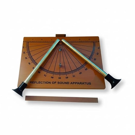 Sound Reflection Apparatus Acoustic Reflection Experiment Device Portable Sound Reflectometer for Physics Lab Mini Sound Reflection Chamber