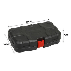 9 in 1 Tool Set General Household Hand Tool Kit with Toolbox Storage Case, 9 in 1