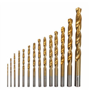 99 - in - 1 Titanium Drill Bit Set High - Speed Steel Drill Bits - laboratorydeal