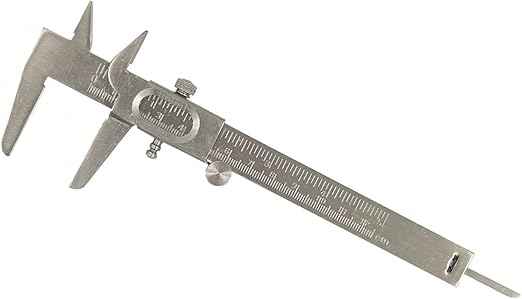 Vernier Caliper with Fine Wheel Measurement 125mm/ 12.5cm/ 5inches