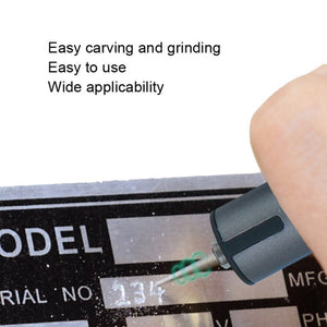 A288 Electric Grinding Machine Small Handheld Carving Pen, Style:, Gray, Black, White, Blue, Gray+Saw Blade+Grinding Head, Black+Saw Blade+Grinding Head, White+Saw Blade+Grinding Head, Blue+Saw Blade+Grinding Head - laboratorydeal