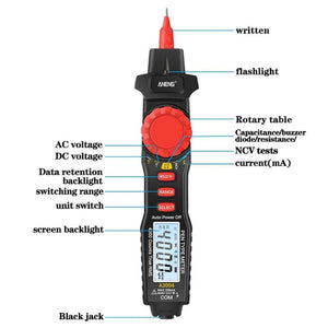 ANENG A3004 Multi-Function Pen-Type High-Precision Smart Multimeter, A3004