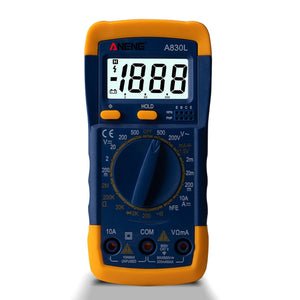 ANENG A830L Handheld Multimeter Household Electrical Instrument (Yellow Grey), OG8759A, OG8759B, OG8759C, OG8759D, OG8759E, OG8759F laboratorydeal