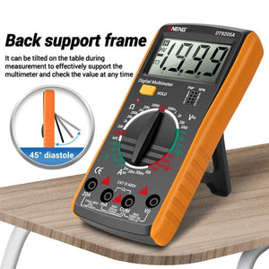ANENG Automatic High - Precision Intelligent Digital Multimeter, DT9205A HOLD Key - laboratorydeal