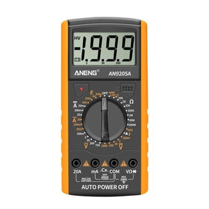 ANENG Automatic High - Precision Intelligent Digital Multimeter, AN9205A - laboratorydeal