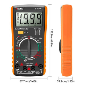 ANENG Automatic High - Precision Intelligent Digital Multimeter, DT9205A HOLD Key - laboratorydeal