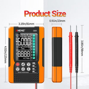 ANENG Automatic Intelligent High Precision Digital Multimeter, Q60 Intelligent, Q60s Voice Control