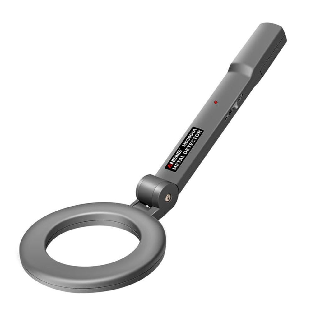 ANENG DM3004 Handheld Metal Detector High-Precision Sensitivity Station Airport Detection Scanning Detector, Without Battery