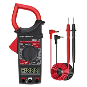 ANENG DT266 Automatic High-Precision Clamp Multimeter with Buzzer, DT266 Red laboratorydeal