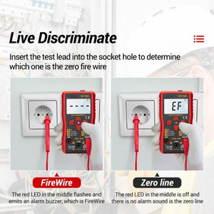 ANENG M118A High-Precision Automatic Range Multimeter Multi-Function Small Electrician Instrumentation Digital Universal Meter