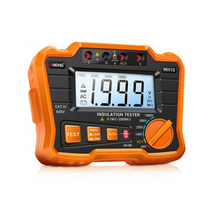 ANENG MH10 Digital High Precision Insulation Resistance Tester, Orange, Blue