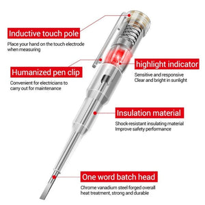 ANENG Multi - Function Induction High - Brightness Transparent Test Pen Screwdriver, B09 - laboratorydeal