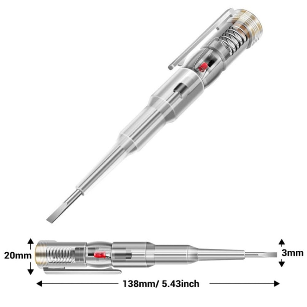ANENG Multi - Function Induction High - Brightness Transparent Test Pen Screwdriver, B09 - laboratorydeal