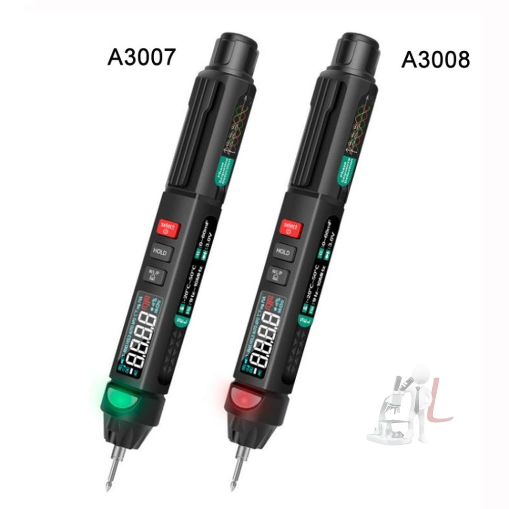 ANENG Multifunction Intelligent Measurement High Precision Multimeter, Model:, A3007, A3008, A3007 With Accessories, A3008 With Accessories