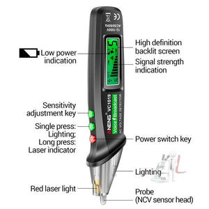ANENG VC1019 Non-Contact Induction Electric Pen High-Precision Line Detection Breakpoint Voice Test Pen, VC1019