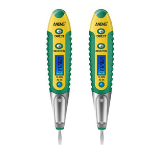ANENG VD700 2pcs Sound and Light Alarm Non - contact Digital Display Sensor Multi - function Test Pen, Digital Display Pen (Yellow Green), Digital Display Pen (Black Yellow), Digital Display Pen (Black Red) - laboratorydeal