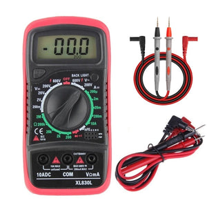 ANENG XL830L Multi-Function Digital Display High-Precision Digital Multimeter, Bubble Bag Packing, Standard+10A Extra Tip Pen laboratorydeal