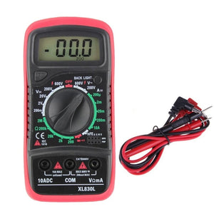 ANENG XL830L Multi-Function Digital Display High-Precision Digital Multimeter, Bubble Bag Packing, Standard+10A Extra Tip Pen laboratorydeal