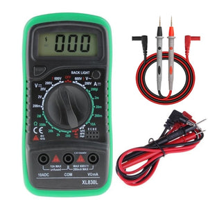 ANENG XL830L Multi-Function Digital Display High-Precision Digital Multimeter, Bubble Bag Packing, Standard+10A Extra Tip Pen laboratorydeal