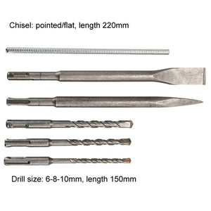 AOTUO Multifunction Electrical Drill Industrial Grade Concrete Triple Lightweight Power Hammer EU Plug, 20 Model, 20 Model 3 In1, 24 Model, 24 Model 5 In 1 - laboratorydeal