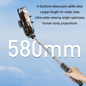 APEXEL APL - D6 Live Video Multifunctional Mobile Phone Gimbal Stabilizer Selfie Stick, APL - D6 - laboratorydeal