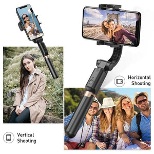 APEXEL APL - D6 Live Video Multifunctional Mobile Phone Gimbal Stabilizer Selfie Stick, APL - D6 - laboratorydeal