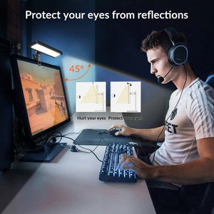 APEXEL APL - FL06 Portable Square Strip Live Video Conferencing Fill Light, APL - FL06 - laboratorydeal