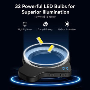 APEXEL APL - FL26 Jewelry Food Still Life Tri - color 9 - speed Slim Ring Macro Photography Fill Light, APL - FL26 - laboratorydeal