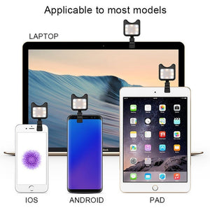 APEXEL Portable Handheld Lazy Live Broadcast Desktop Folding Universal Bluetooth Tripod Phone Holder with Flashlight - laboratorydeal