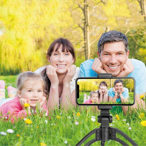 APEXEL Portable Handheld Lazy Live Broadcast Desktop Folding Universal Tripod Phone Holder - laboratorydeal