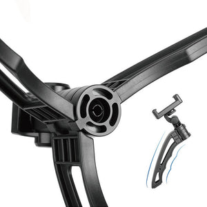 APEXEL Portable Handheld Lazy Live Broadcast Desktop Folding Universal Tripod Phone Holder - laboratorydeal