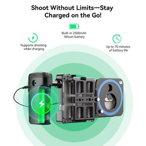 APEXEL VideoRig 2 Pro Smart Bluetooth Handle Mobile Photography Rabbit Cage Set, APL - VG05CH - laboratorydeal