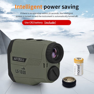 ARBULL LS-1000 Golf Rangefinder Outdoor Altimeter Goniometer Telescope, LS-1000