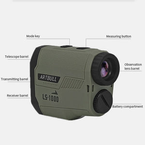 ARBULL LS-1000 Golf Rangefinder Outdoor Altimeter Goniometer Telescope, LS-1000