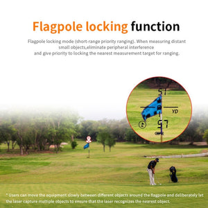 ARBULL LS-1000 Golf Rangefinder Outdoor Altimeter Goniometer Telescope, LS-1000