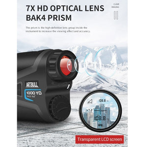 ARTBULL 1000m Golf Laser Rangefinder Telescope Altimeter Speedometer, ARTBULL 1000m