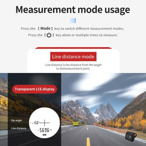 ARTBULL 1000m Golf Laser Rangefinder Telescope Altimeter Speedometer, ARTBULL 1000m