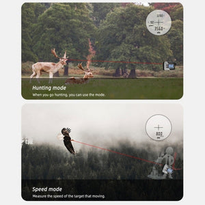 ARTBULL Golf Rechargeable Telescope Laser Rangefinder with Screen, 650m, 1200m