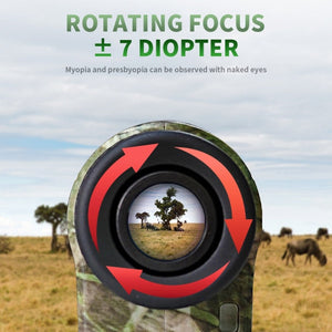 ARTBULL NK-1000 Camouflage Golf Rangefinder Rechargeable Telescope, Random Color Delivery, NK-1000